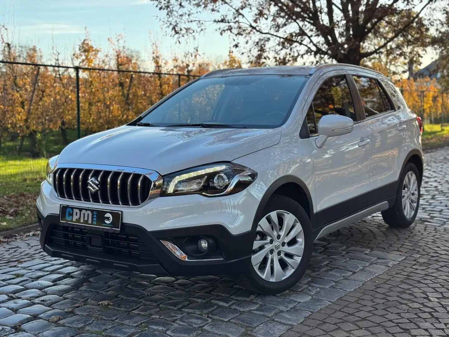 Suzuki SX4 S-Cross 1.4 Boosterjet Hybrid * FULL HISTORIEK * CAMERA Wit - 1