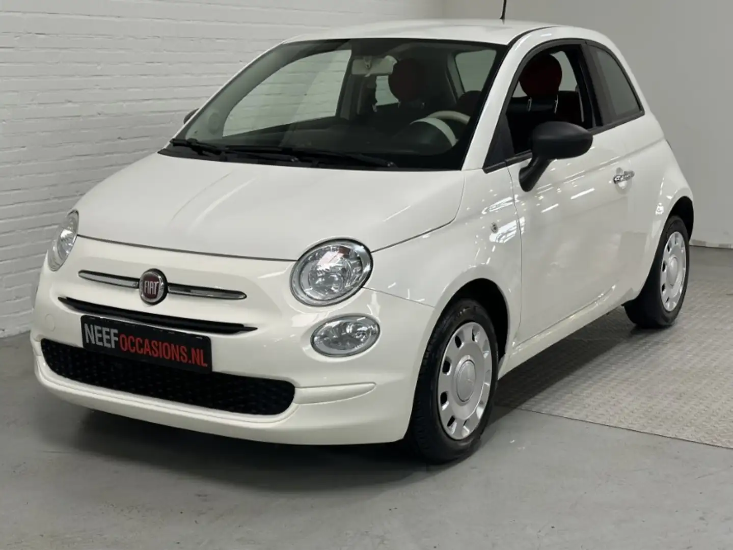 Fiat 500 0.9 TwinAir Turbo Collezione AIRCO / MEDIA  / ELK. Wit - 1