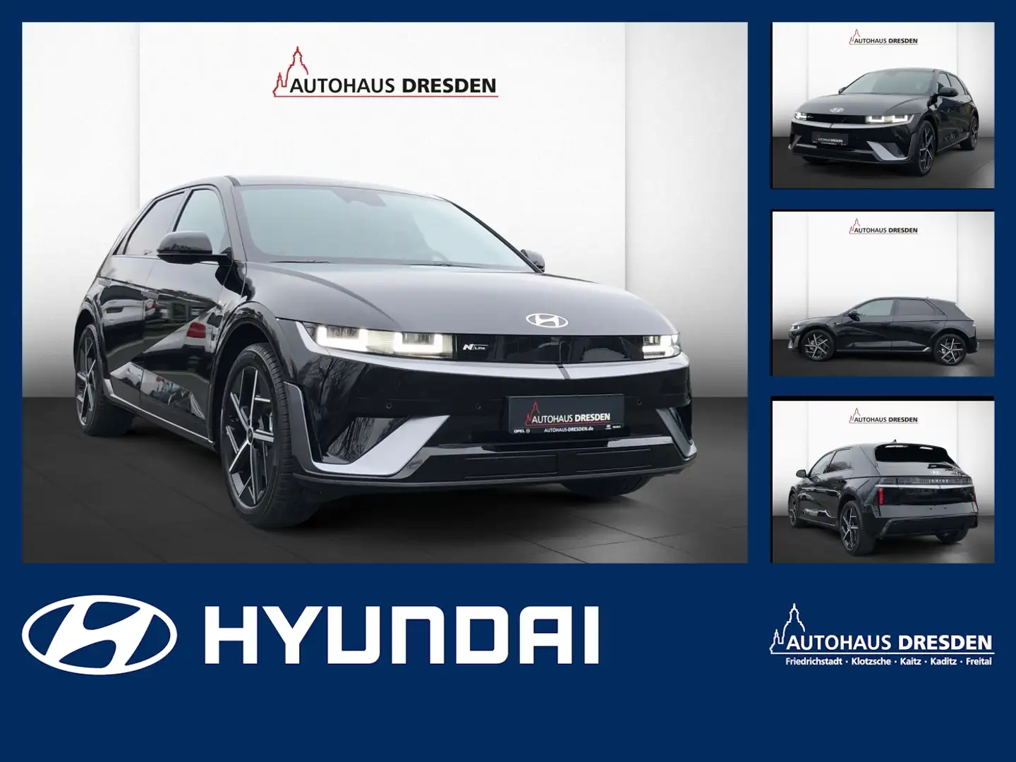 Hyundai IONIQ 5 N Line *MATRIX*NSCC*HDA2.0*KAM Schwarz - 1
