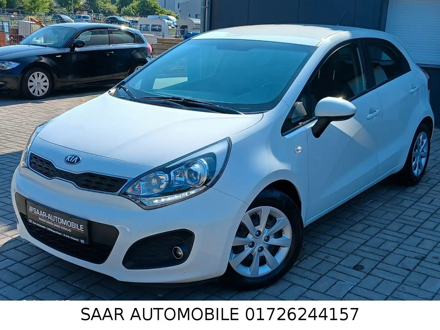 Kia Rio 1.2 KLIMAAUTOMATIK/TEMPOMAT/PDC HINTEN Blanco - 2