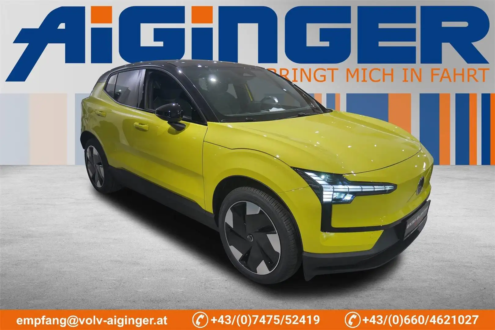 Volvo EX30 Twin Performance Plus Желтый - 1