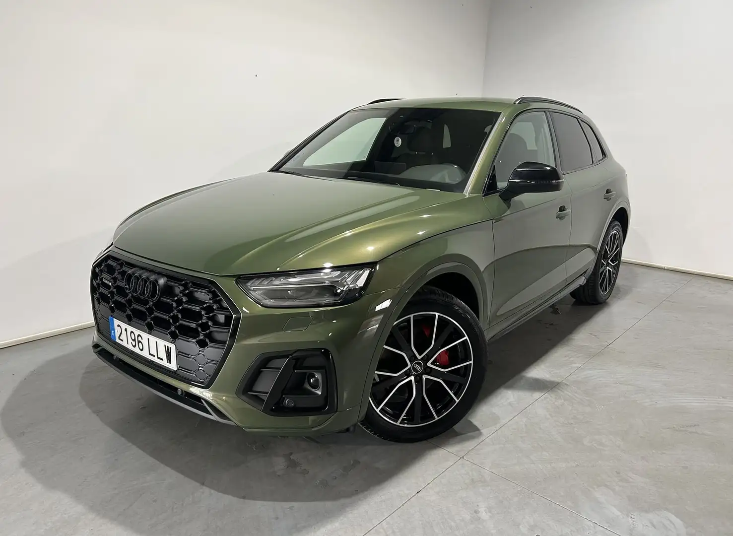 Audi Q5 40 TDI quattro-ultra Black line S tronic 150kW Verde - 1
