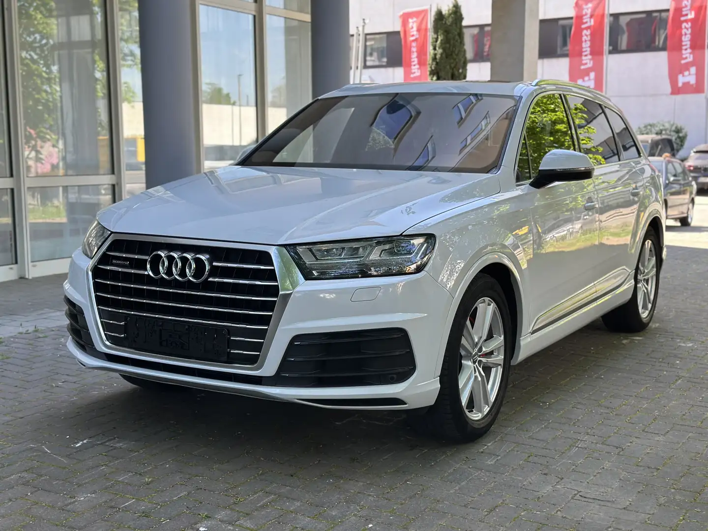 Audi Q7 3.0 TDI quattro/Matrix-LED/Sitz-H/Navi/Digital-T Weiß - 2