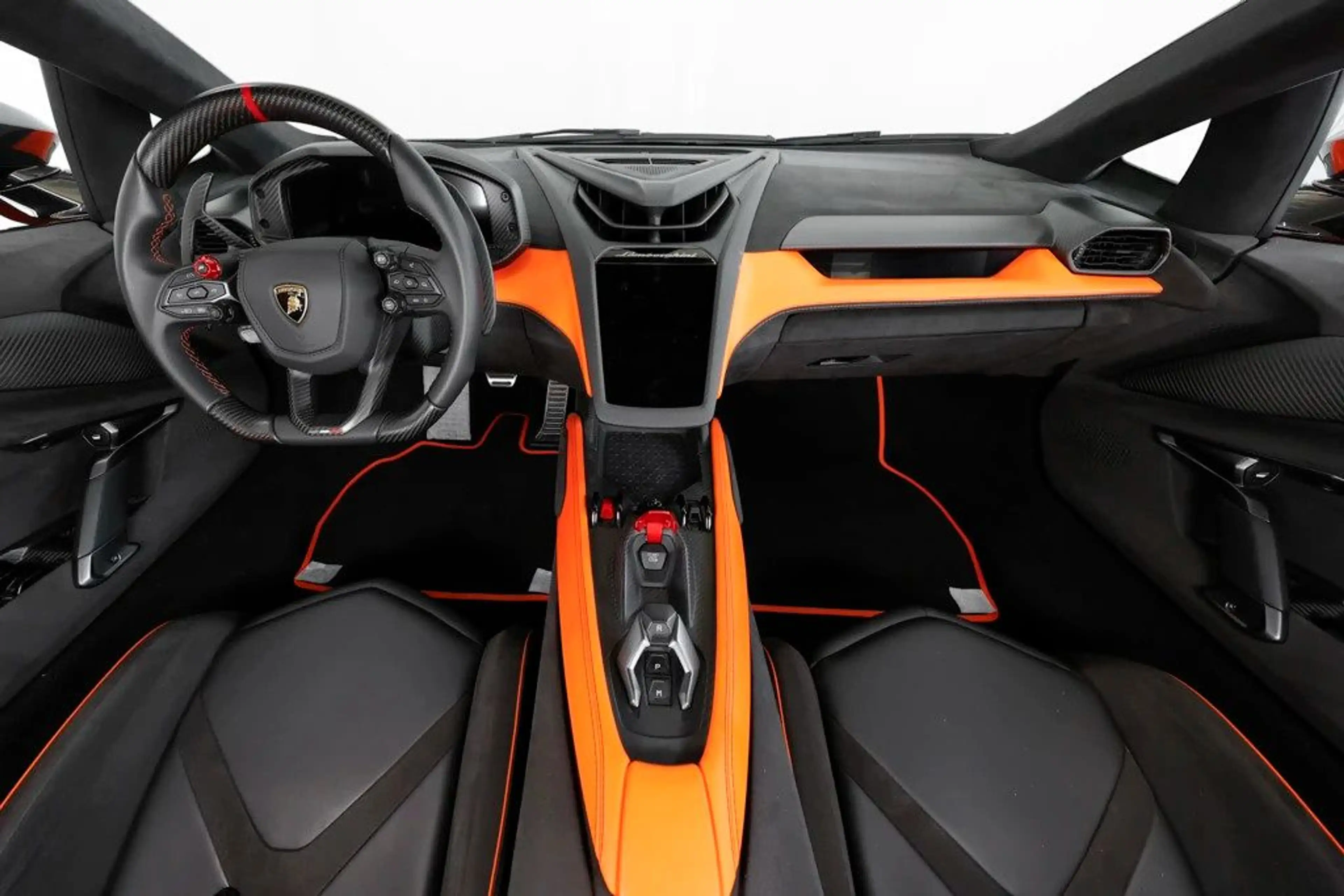 Lamborghini Revuelto Arancio Apodis, Corsa Tex — photo 7