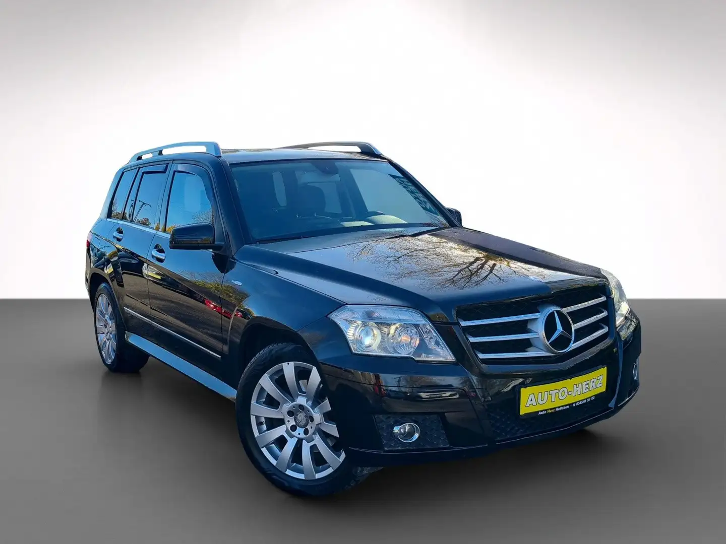 Mercedes-Benz GLK 220 d 4Matic Leder+PDC+Xenon+Sitzhz+Klimaauto Czarny - 1