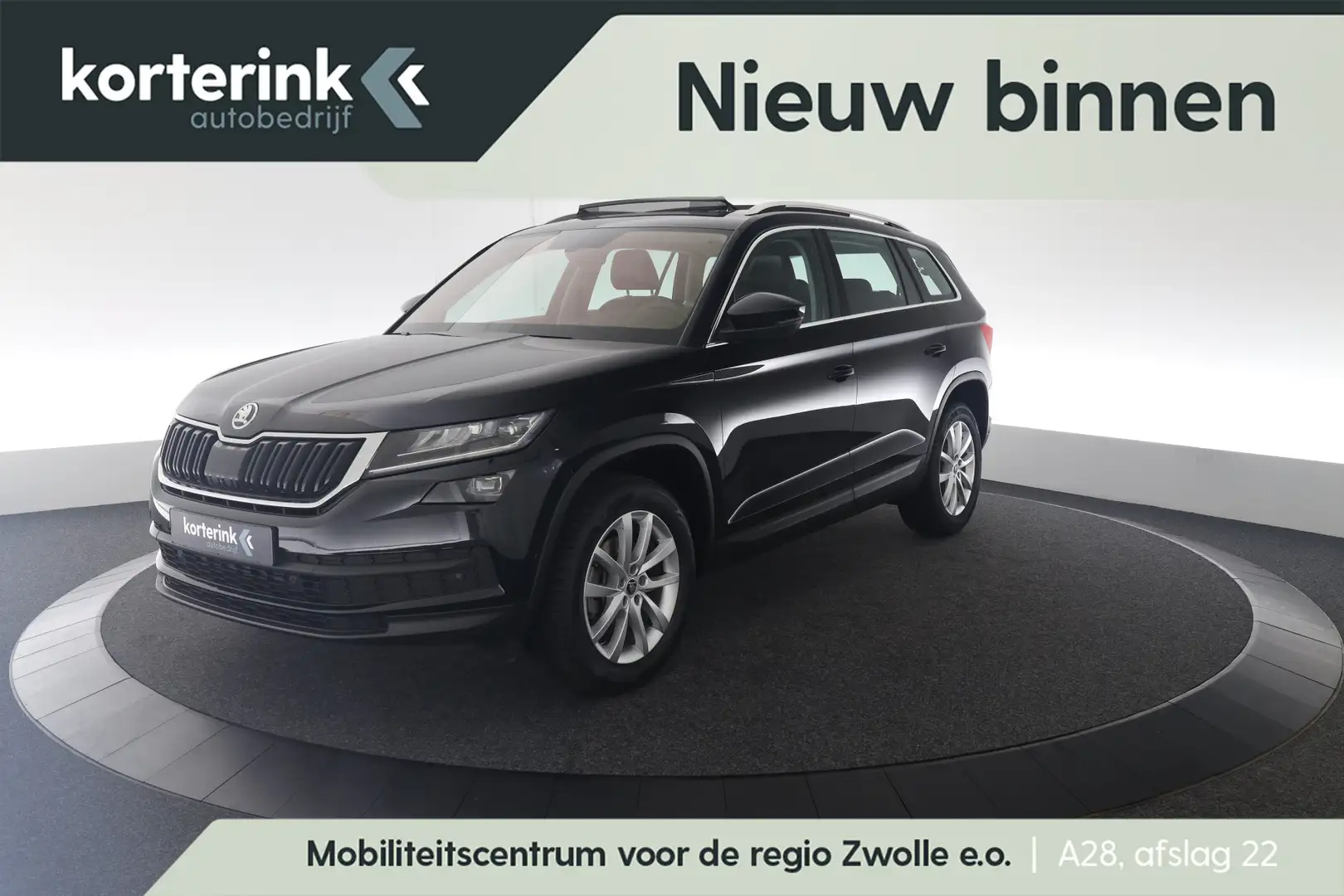 Skoda Kodiaq 1.5 TSI Business Edition Plus 7p. Zwart - 1