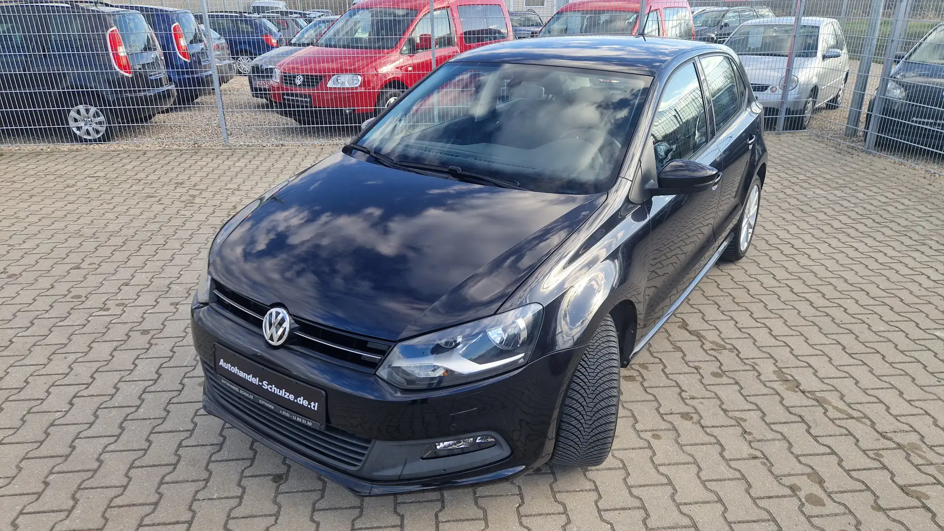 Volkswagen Polo 1.2 TSI BMT Highline TÜV NEU Schwarz - 1