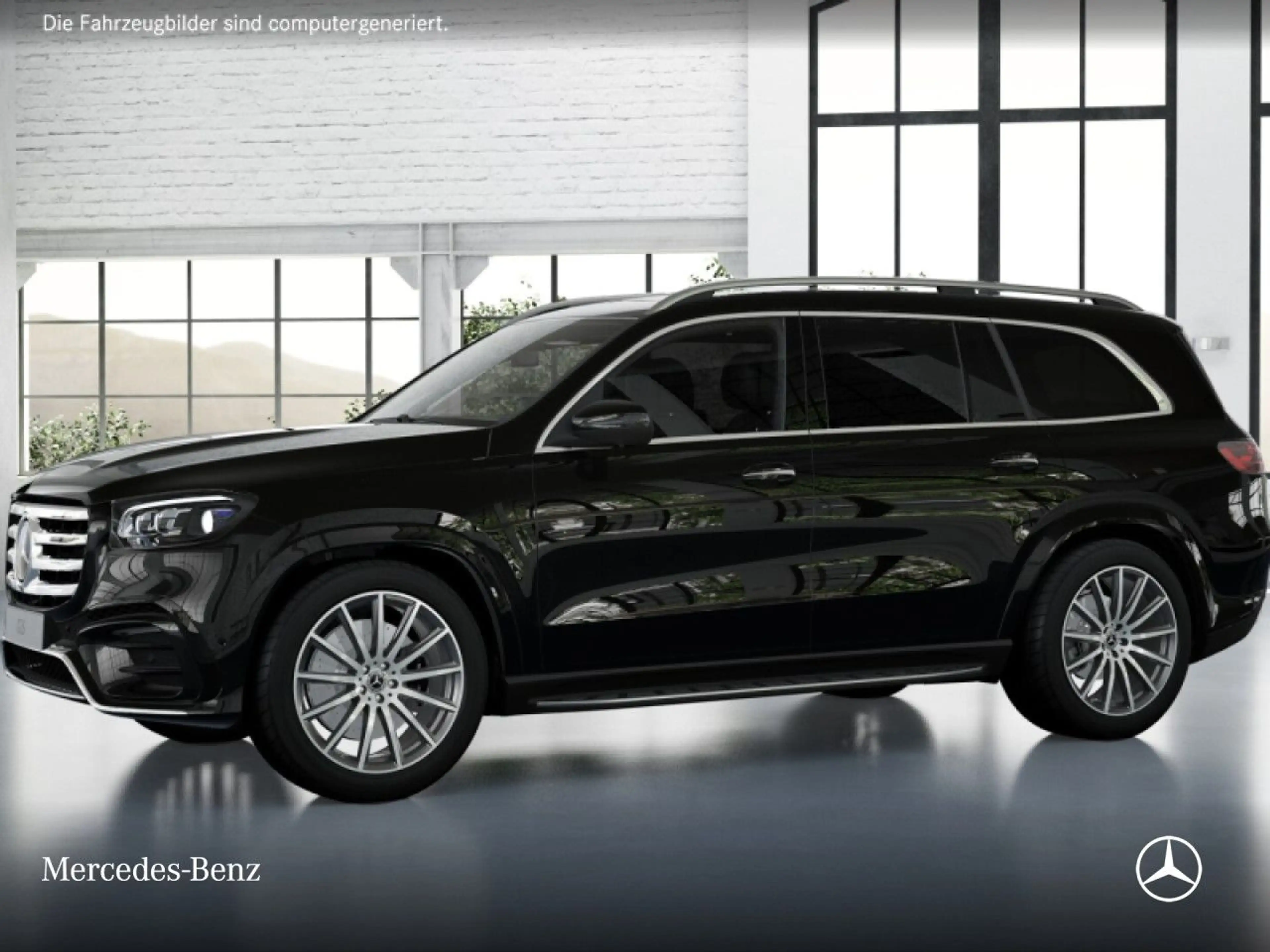 Mercedes-Benz GLS 580 4M AMG+PANO+360+AHK+MULTIBEAM+STHZG+CARBON — photo 3