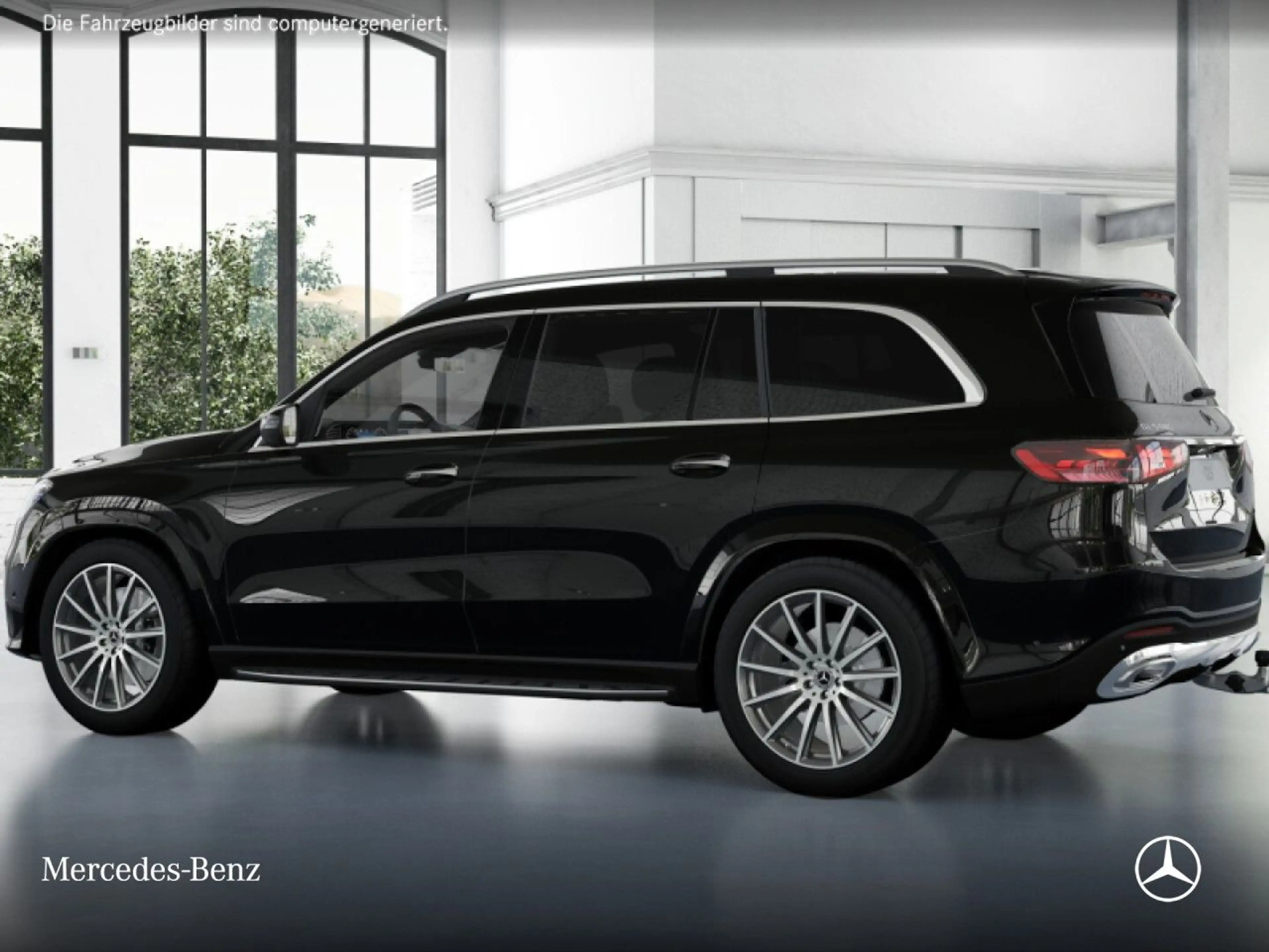 Mercedes-Benz GLS 580 4M AMG+PANO+360+AHK+MULTIBEAM+STHZG+CARBON — photo 14