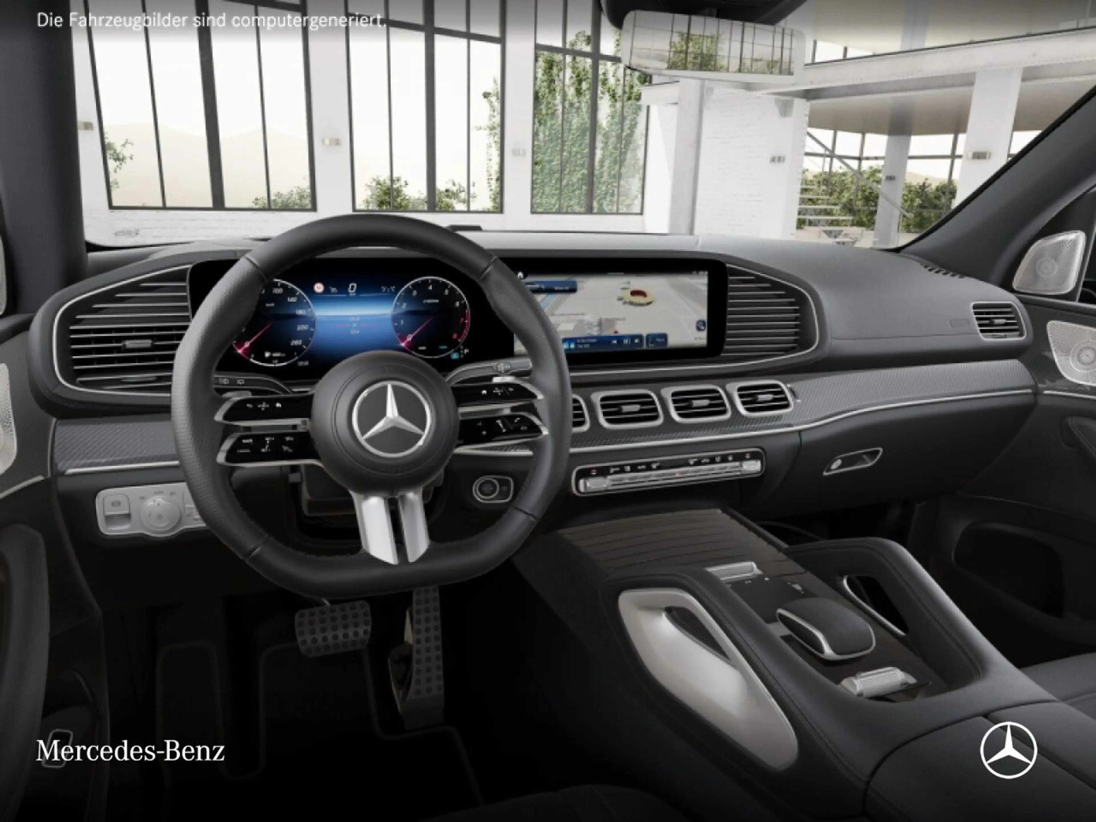 Mercedes-Benz GLS 580 4M AMG+PANO+360+AHK+MULTIBEAM+STHZG+CARBON — photo 9