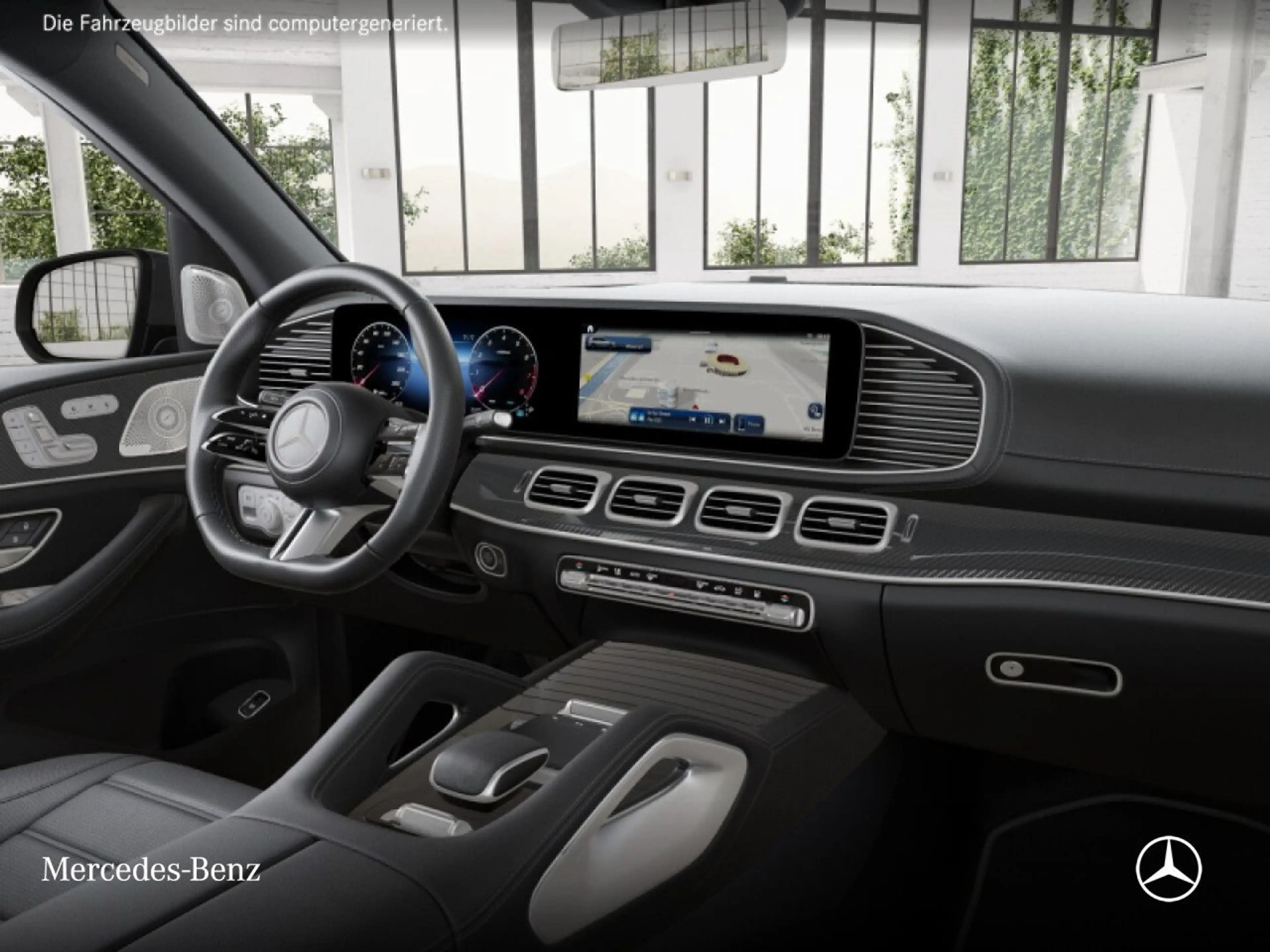 Mercedes-Benz GLS 580 4M AMG+PANO+360+AHK+MULTIBEAM+STHZG+CARBON — photo 10