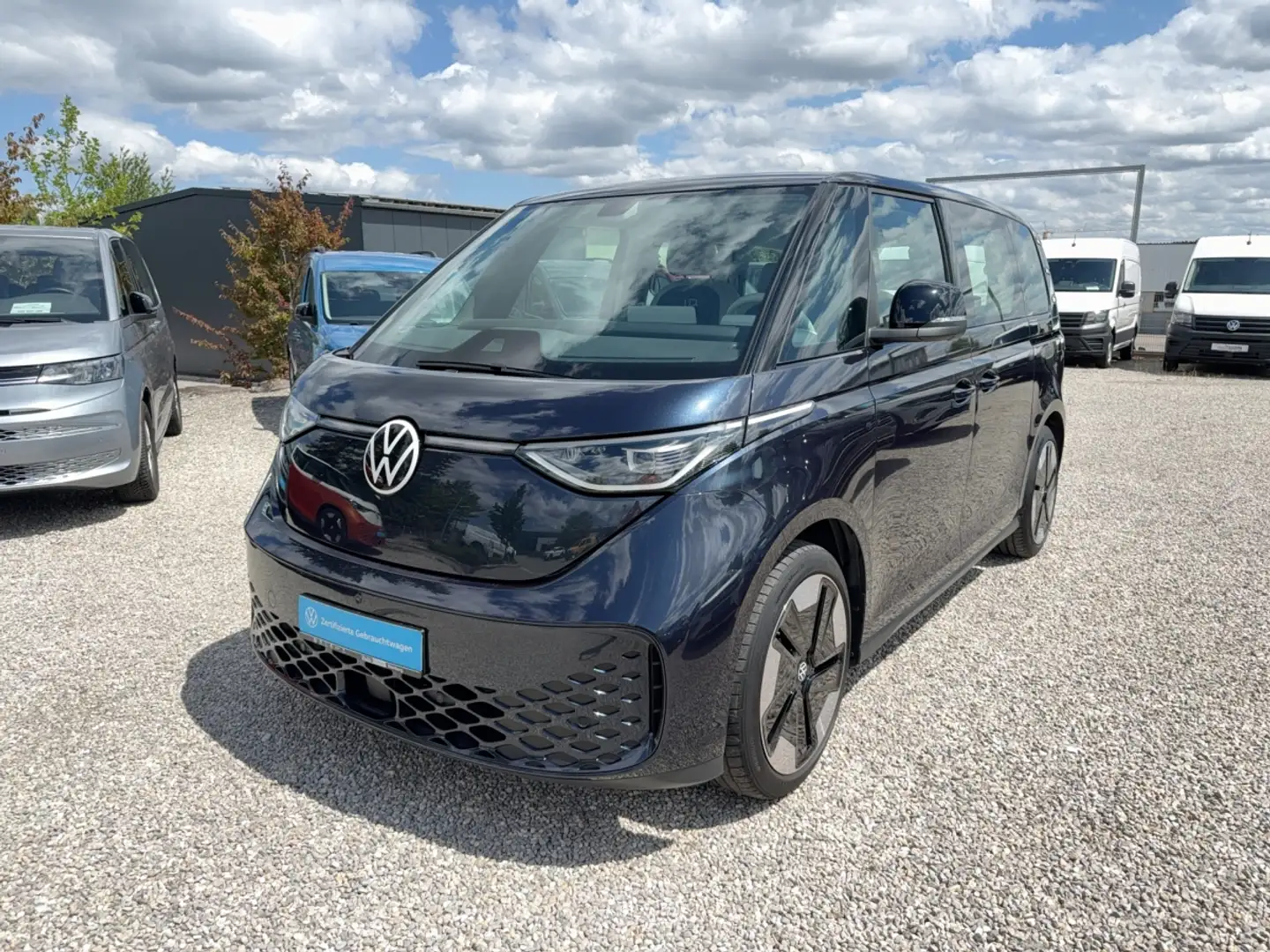 Volkswagen ID. Buzz Pro Matrix 2xKlima 360 ACC AHK AUT Kam. Bleu - 2