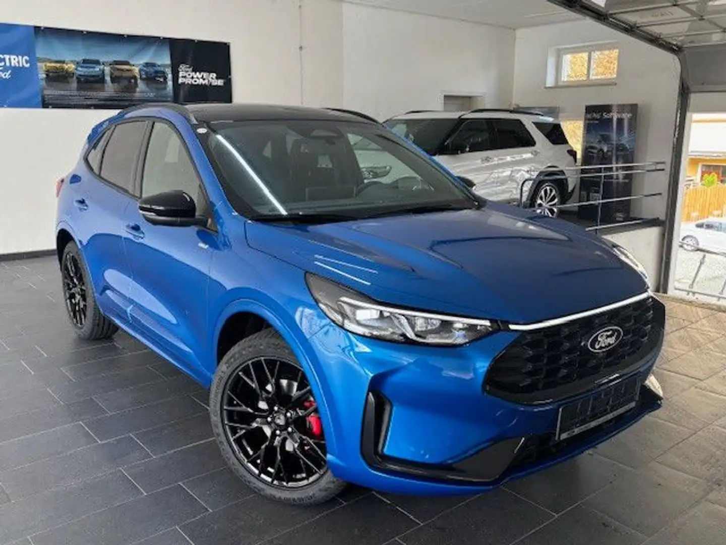 Ford Kuga ST-Line X PHEV 2.5 Auto/PANO/AHK/SHZ/ACC/LH Blau - 2