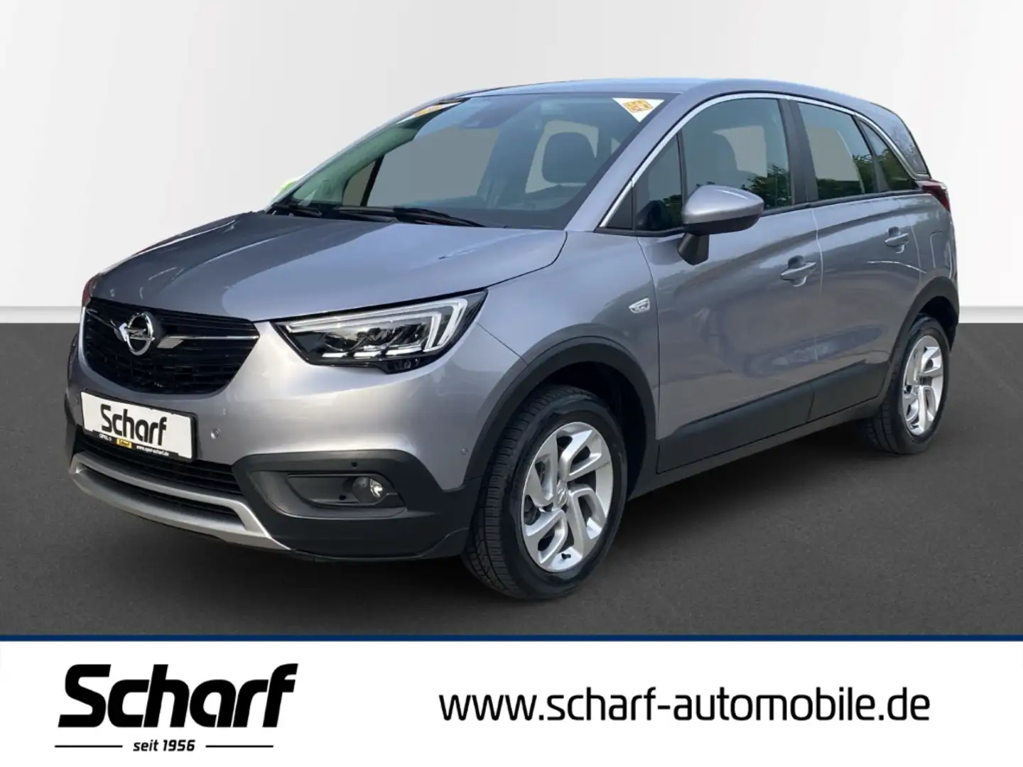 Opel Crossland X 1.2 T Innovation LED PDC Rü.CAM Navi SHZ LHZ Gris - 1