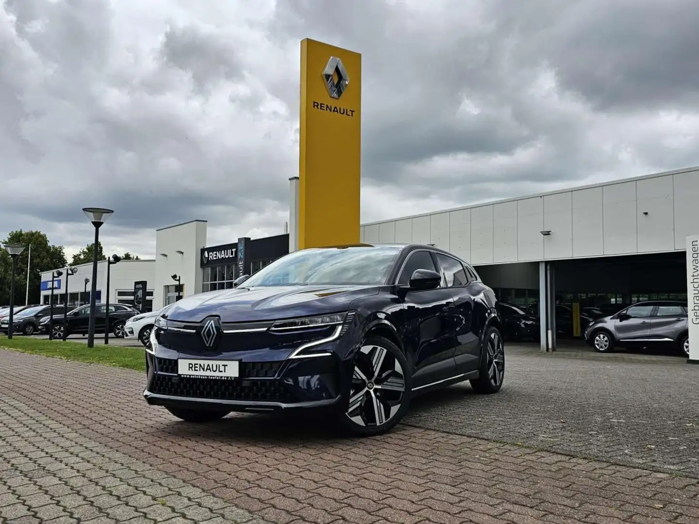 Renault Megane E-Tech TECHNO 220 Comfort Range*GJR*GOOGLE*LHZ*SHZ*KAMERA Blau - 2