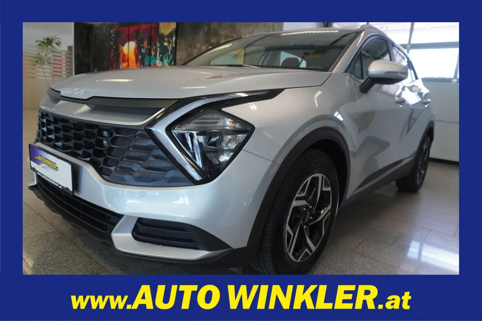 Kia Sportage 1,6CRDI Business Aut LED/Navi/Kamera Silber - 1
