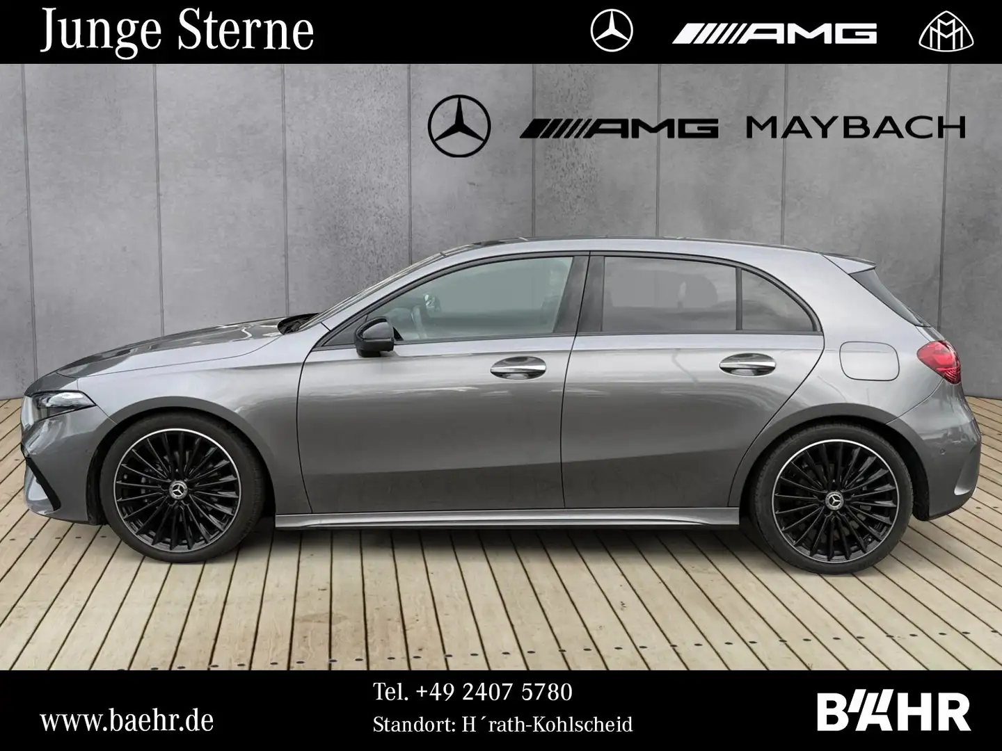 Mercedes-Benz A 200 A 200 d AMG+Night/MBUX/LED/Pano/Totwinkel/LMR19 Grau - 2