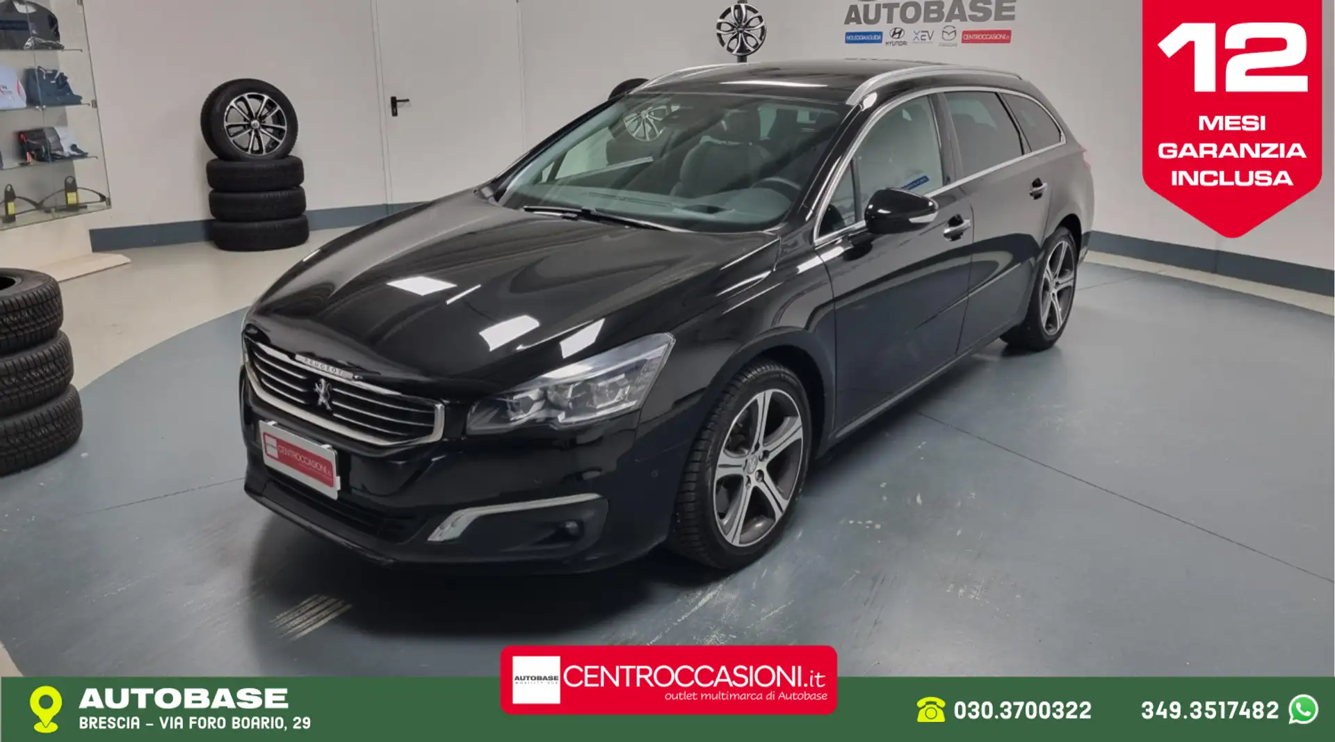 Peugeot 508 2.0 bluehdi Allure 180cv auto Schwarz - 1