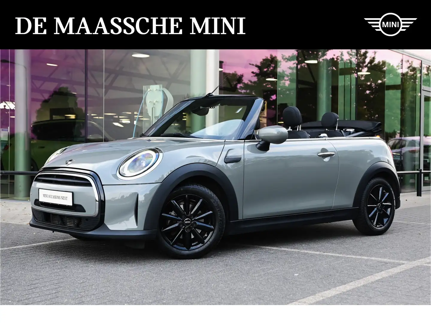 MINI Cooper Cabrio Automaat / LED / Airconditioning / Navigatie / Mul Grijs - 1