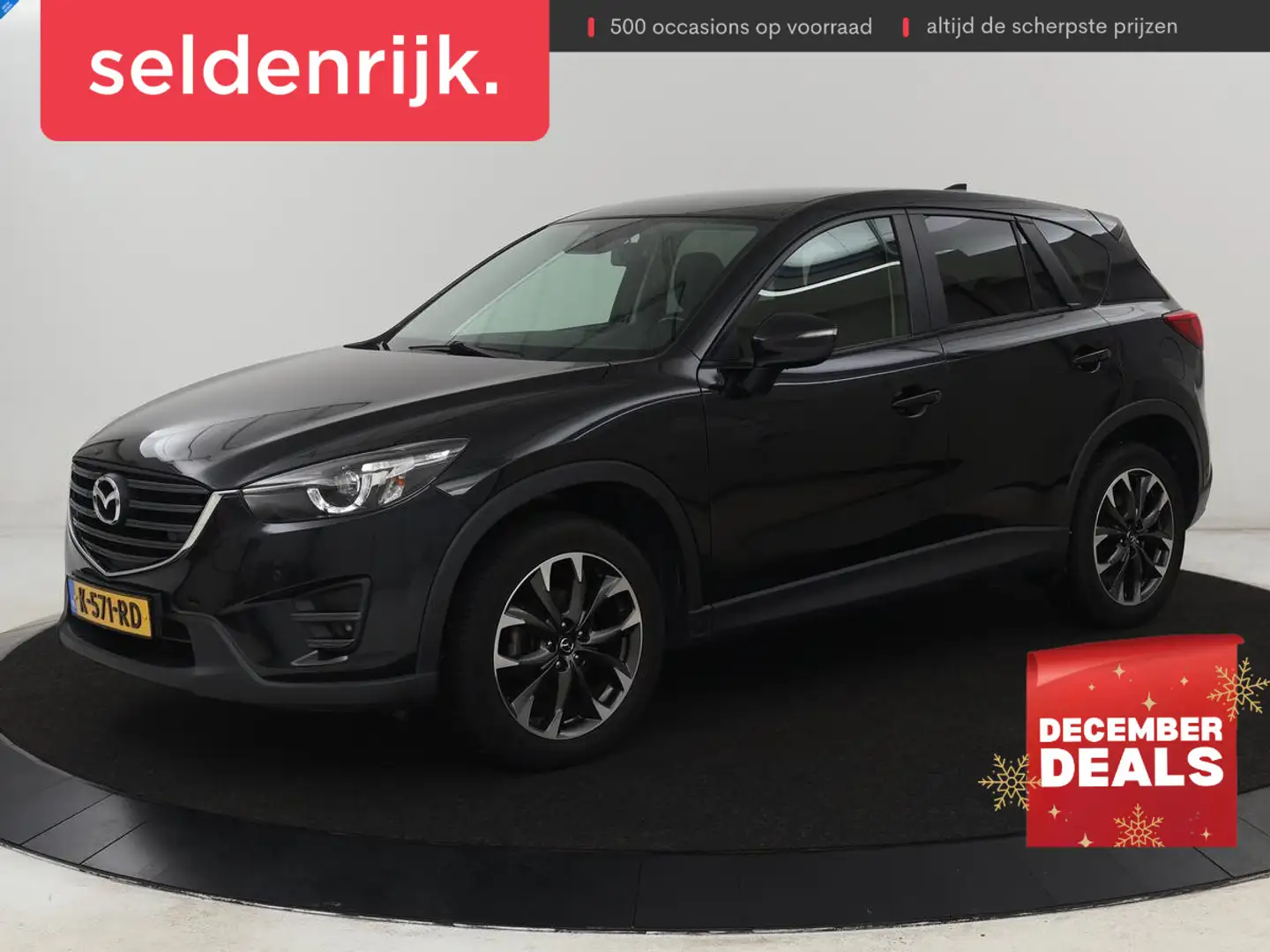 Mazda CX-5 2.0 SkyActiv-G 160 4WD | Automaat | Stoelverwarmin Zwart - 1