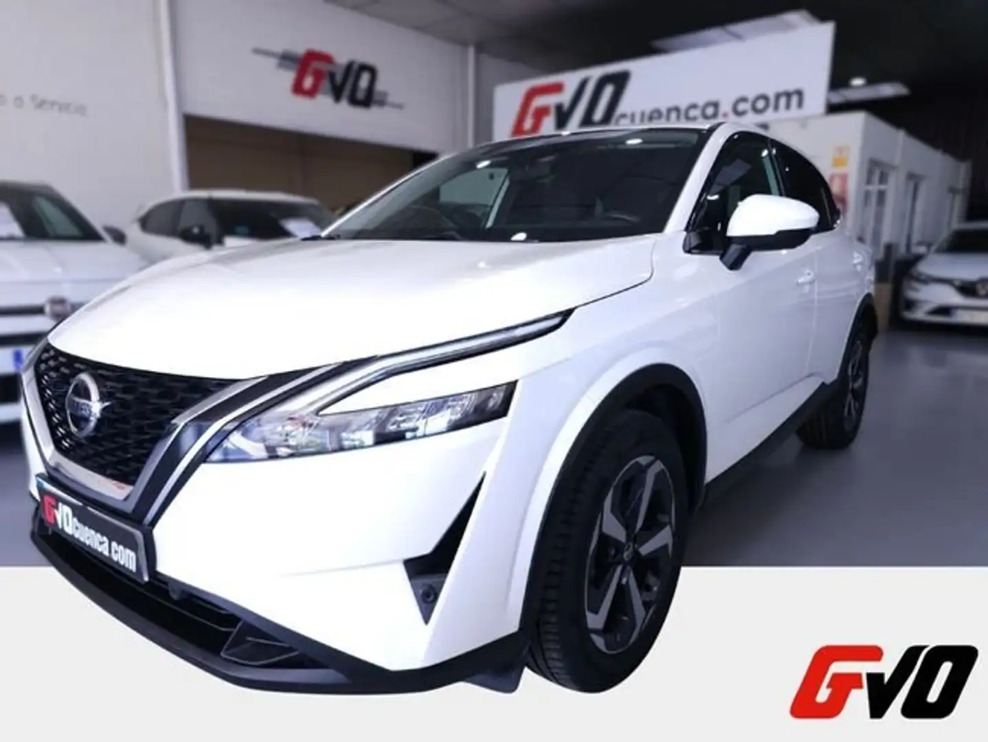 Nissan Qashqai 1.3 DIG-T 140CV N-CONNECTA Blanco - 1