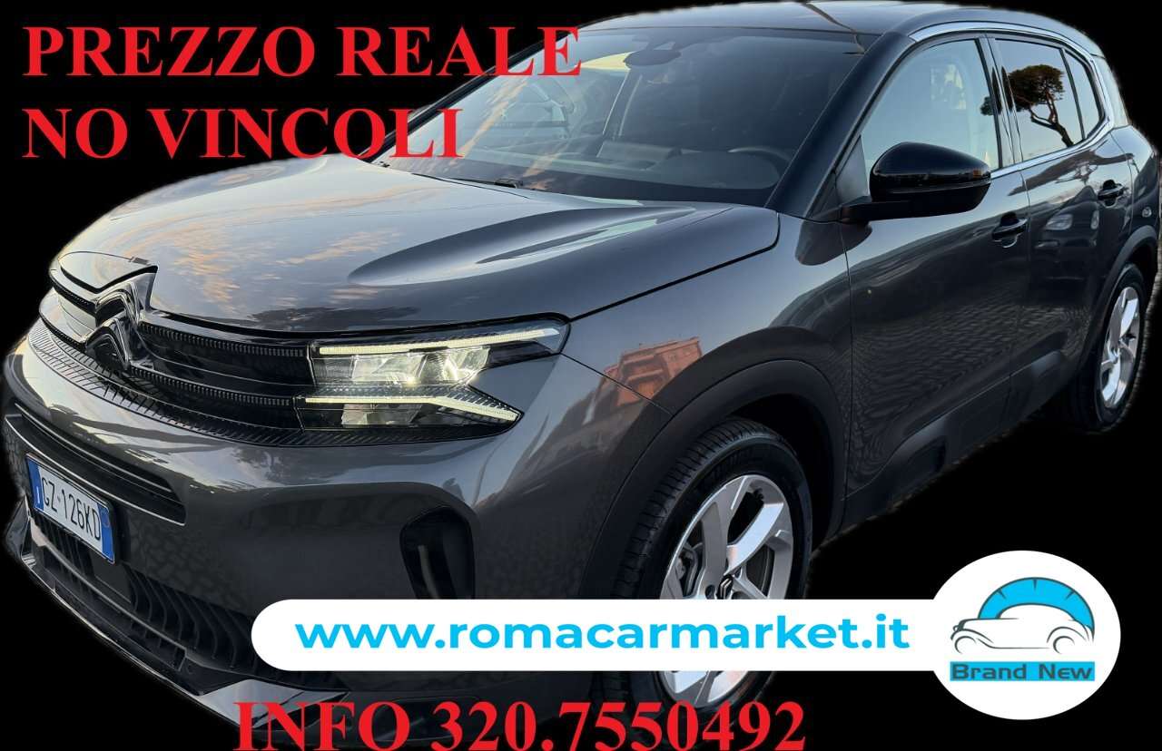 Citroen C5 Aircross 1.2 hybrid Plus 145cv e-dcs6 AZIENDALE KM CERTIFICATI