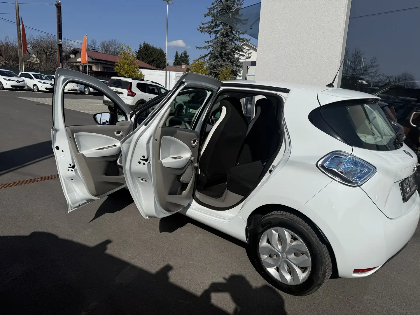 Renault ZOE Zoe R90 41 kWh Life (Batteriemiete) KFZ 6005 Weiß - 2