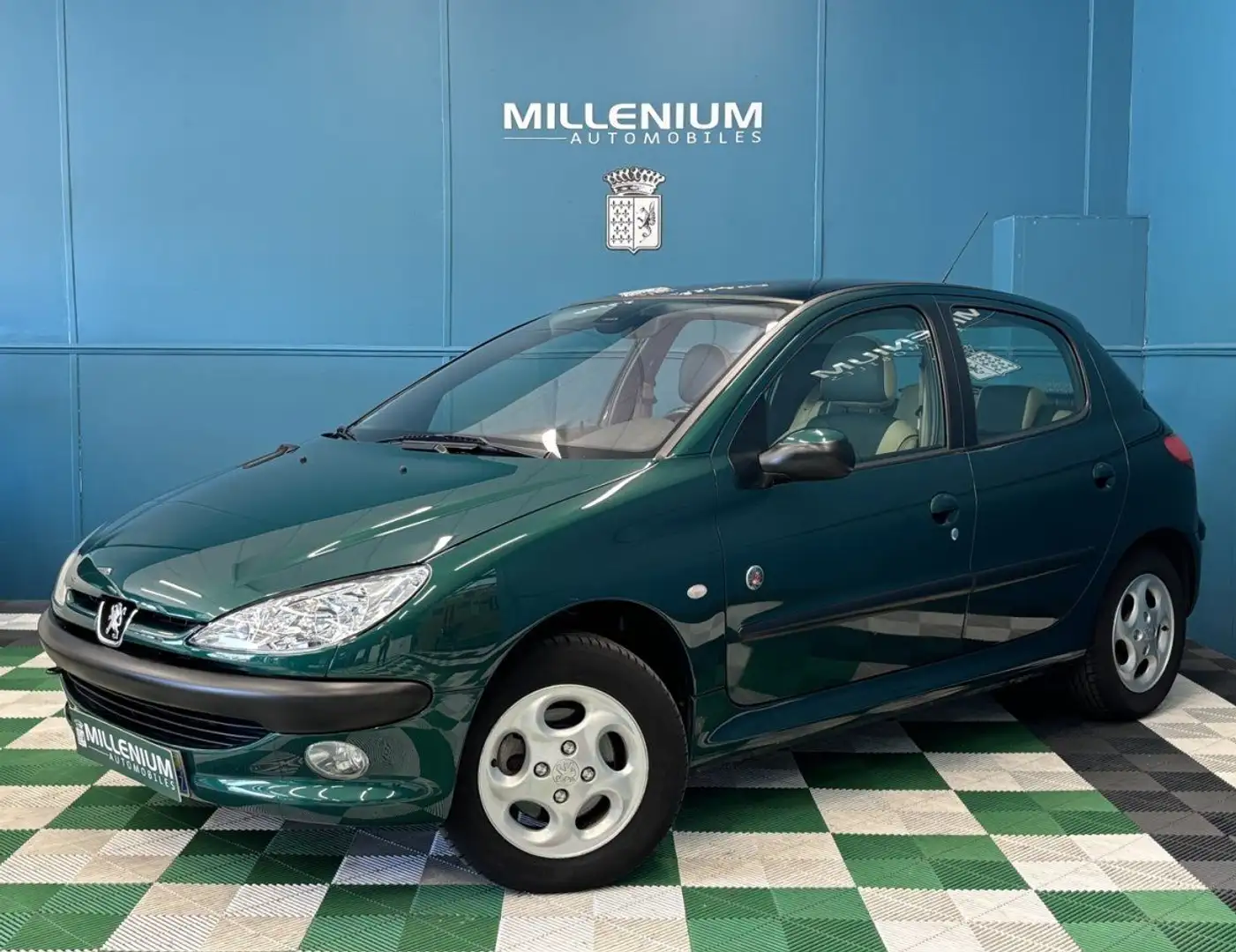 Peugeot 206 1.6 16V ROLAND GARROS 5P Vert - 1