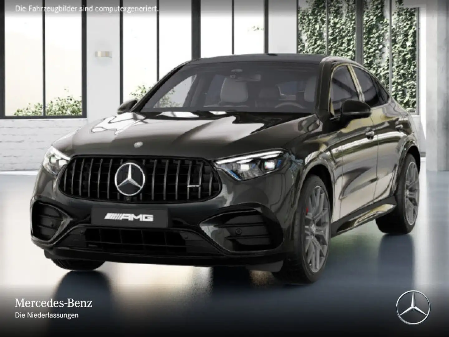 Mercedes-Benz GLC 63 AMG S Cp. Driversp WideScreen Pano HUD PTS Grau - 2
