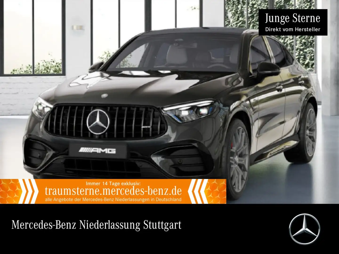 Mercedes-Benz GLC 63 AMG S Cp. Driversp WideScreen Pano HUD PTS Grau - 1