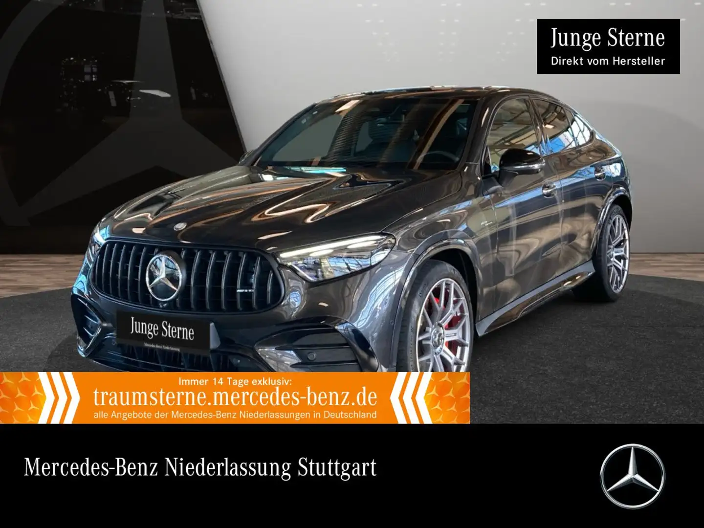 Mercedes-Benz GLC 63 AMG S Cp. Driversp WideScreen Pano HUD PTS Gris - 1