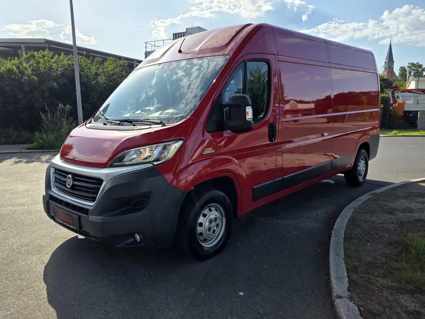 Fiat Ducato Kasten 33 L4H2, 3 SITZER, KLIMA, PARKTRONIK Rot - 1