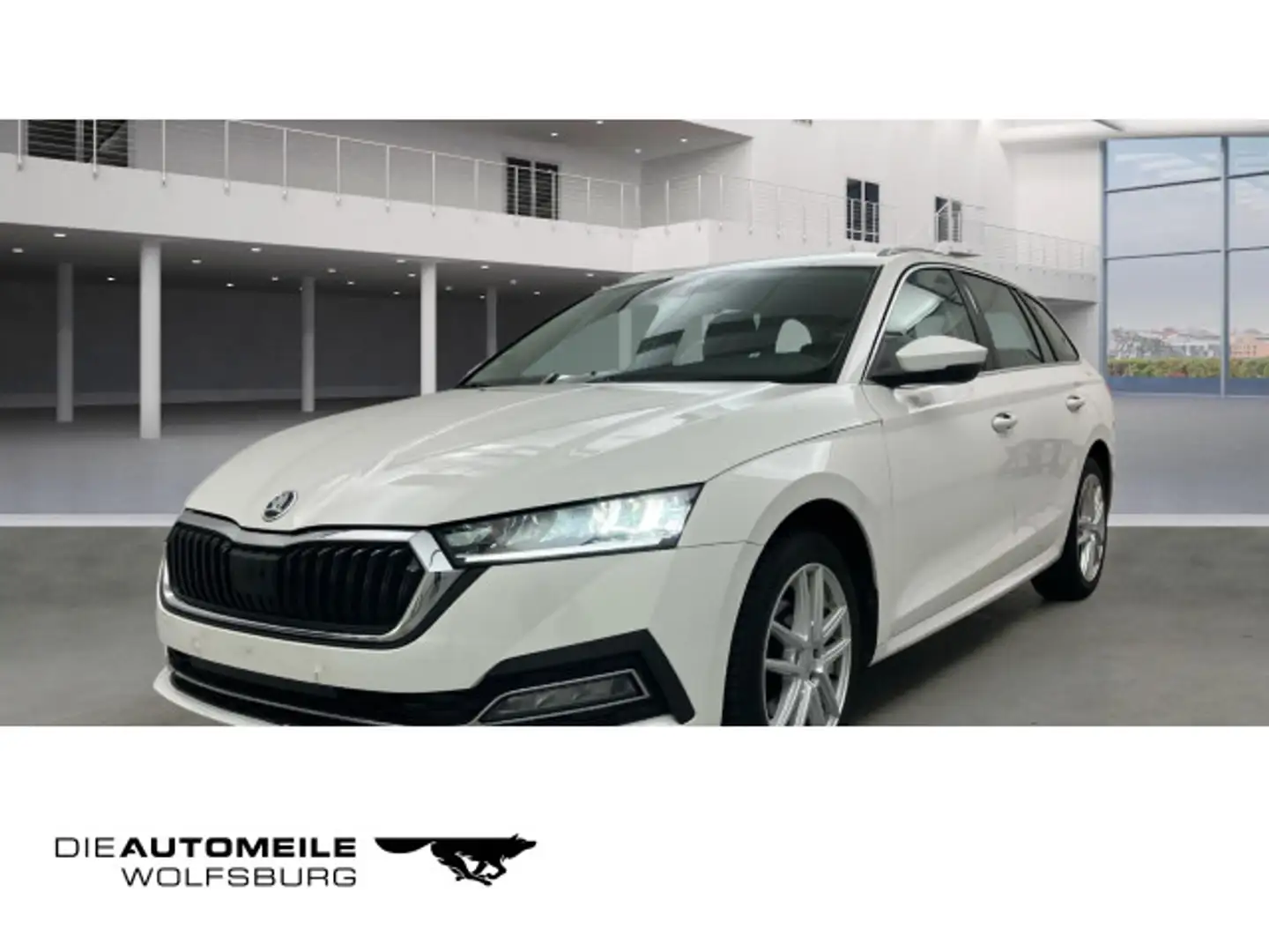 Skoda Octavia 4 Combi 1.5TSI Style AHK/NAVI/18"/SITZHZ Weiß - 1