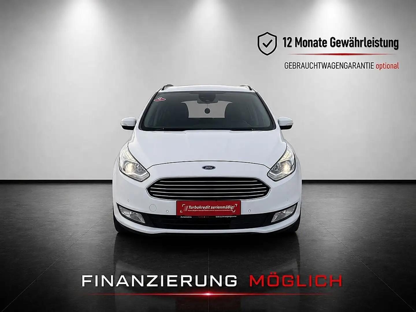 Ford Galaxy 2,0 EcoBlue Titanium Aut. - 7 SITZE - volle His... Weiß - 2