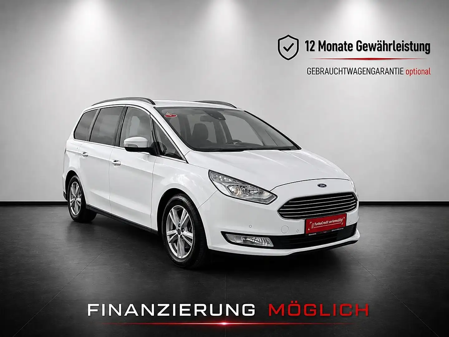Ford Galaxy 2,0 EcoBlue Titanium Aut. - 7 SITZE - volle His... Weiß - 1