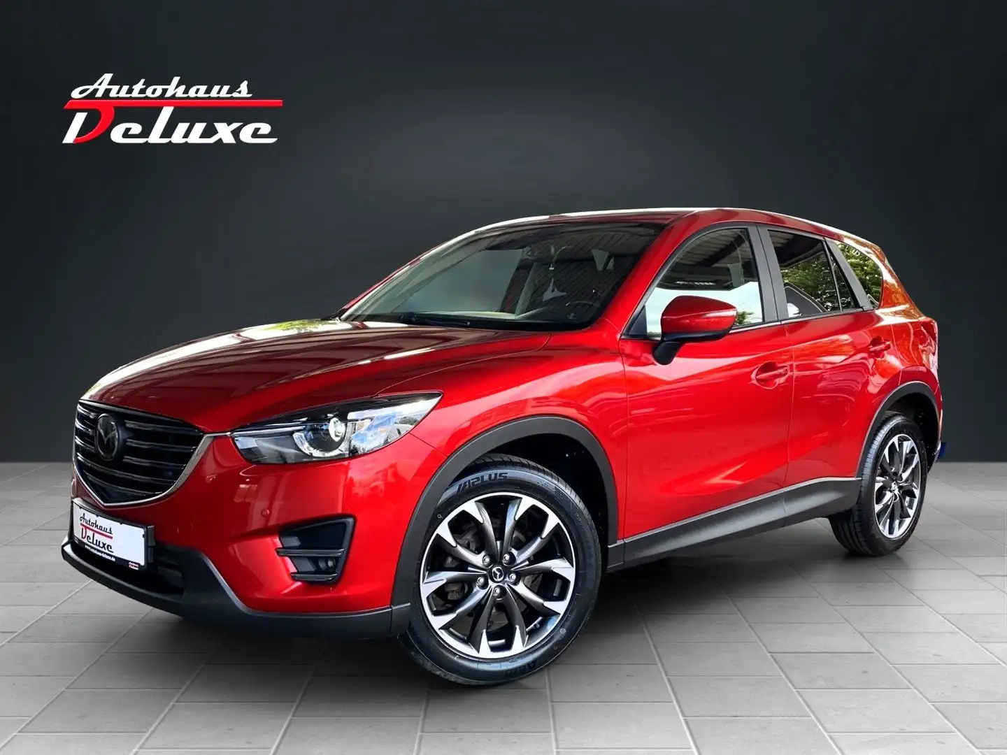 Mazda CX-5 2,2 D AWD SPORTS-LINE NAVI-KAMERA-LEDER-ESD Rot - 1