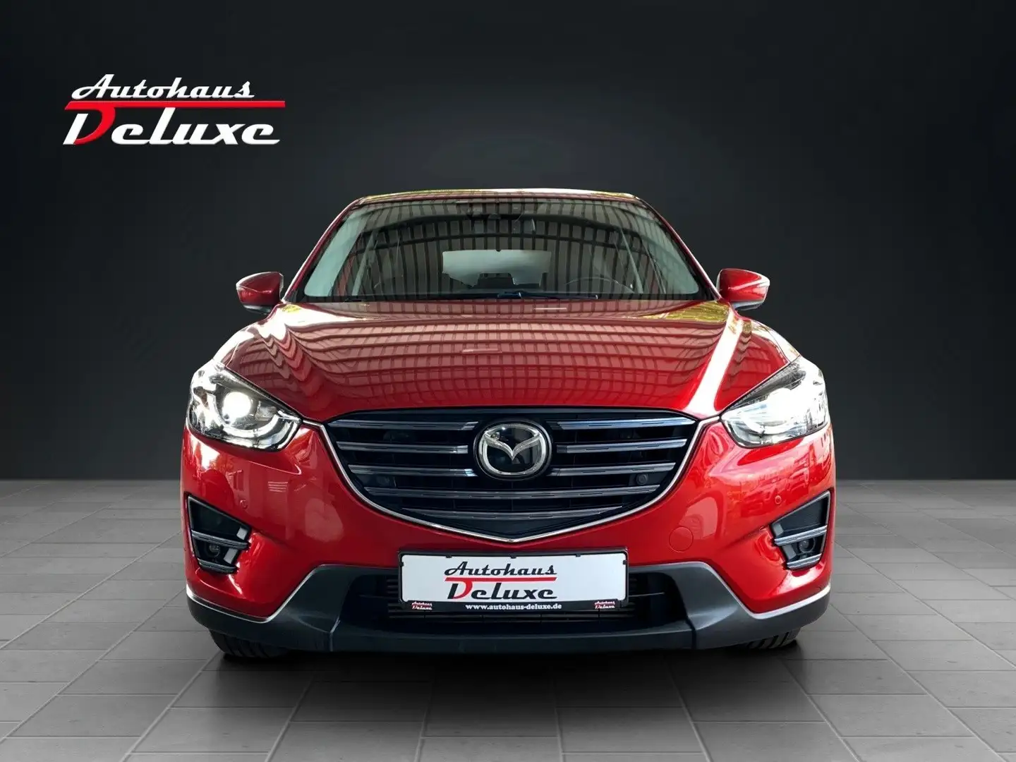 Mazda CX-5 2,2 D AWD SPORTS-LINE NAVI-KAMERA-LEDER-ESD Rot - 2
