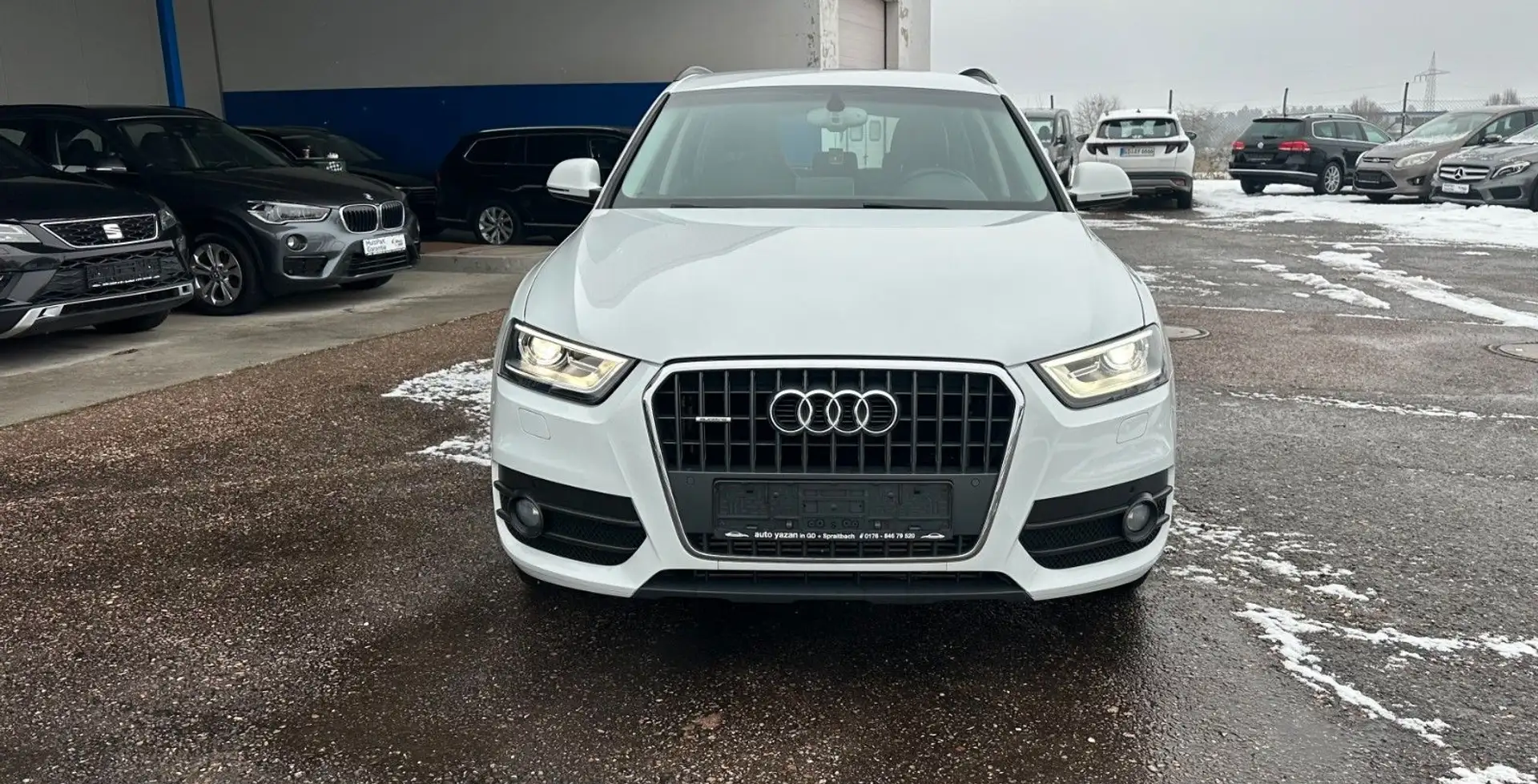Audi Q3 2.0 TDI quattro / LED / NAVI / SHZ Weiß - 2