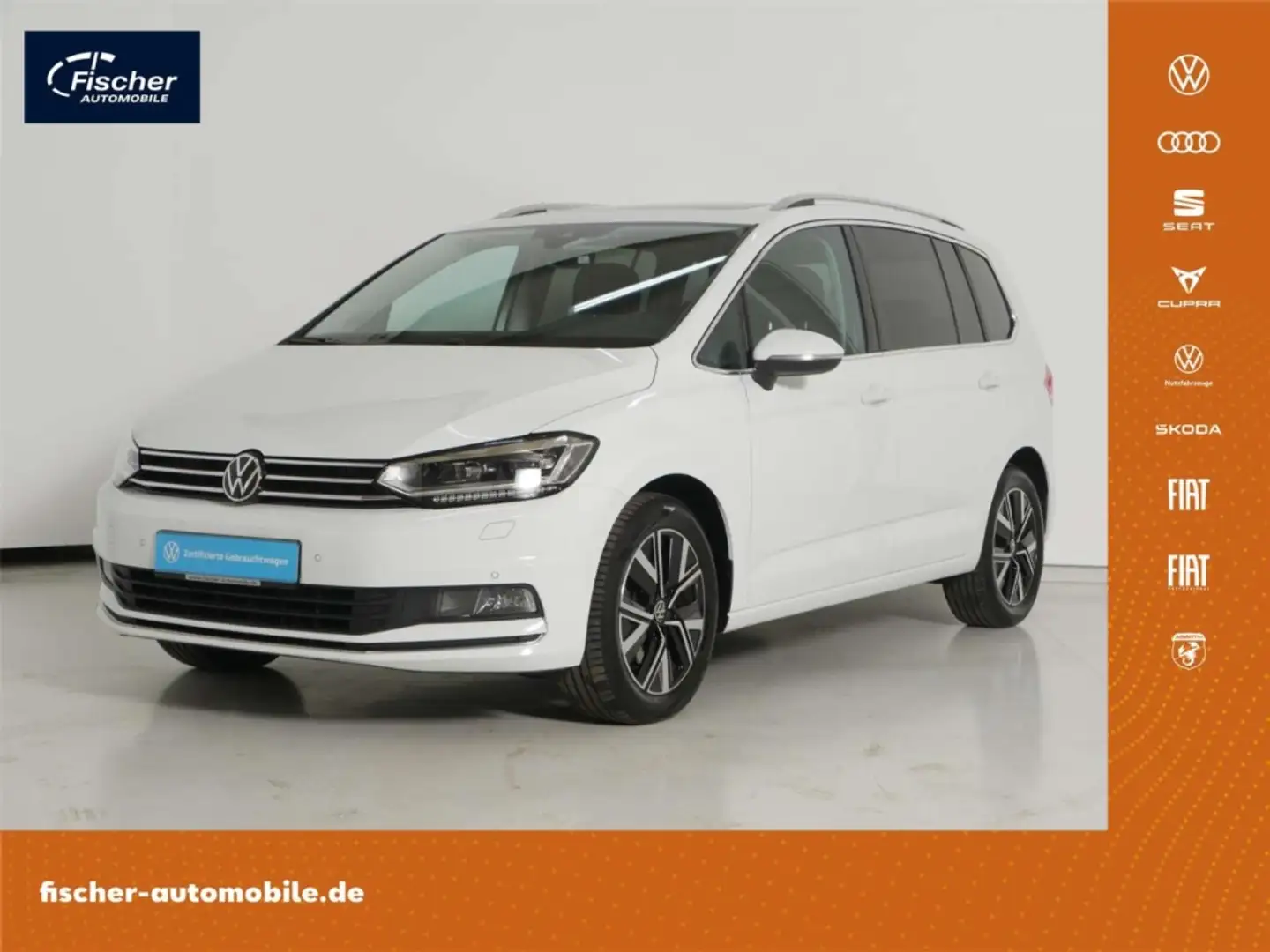 Volkswagen Touran 1.5 TSI Highline Blanc - 1