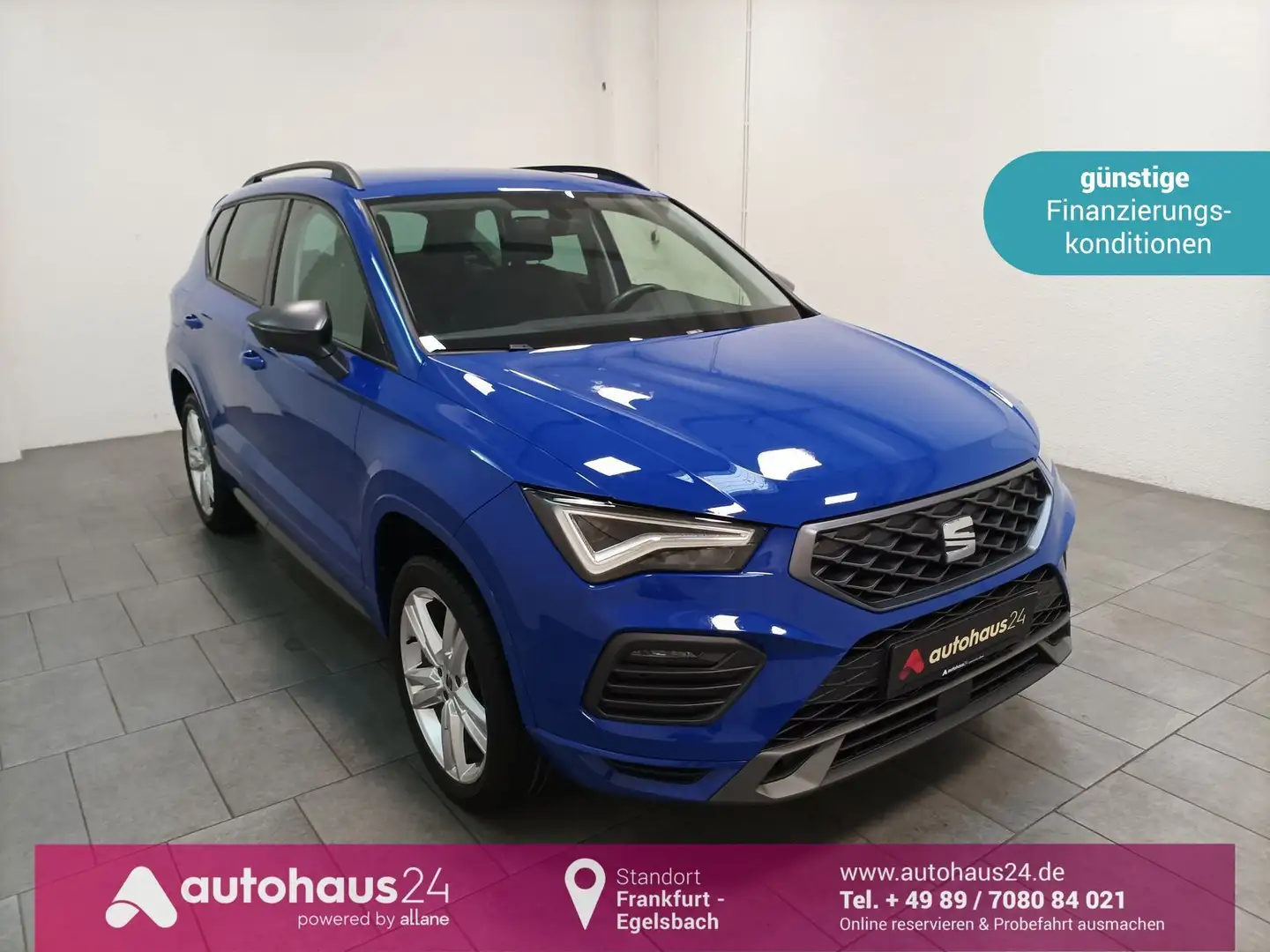 SEAT Ateca 2.0 TDI FR Carplay|CAM|LED|Lenkrhzg. Bleu - 1