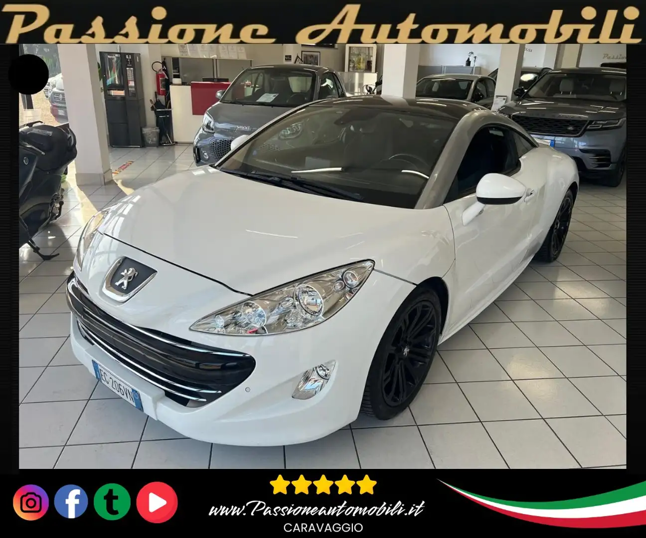 Peugeot RCZ RCZ 2.0 hdi 16v 163cv Blanc - 1