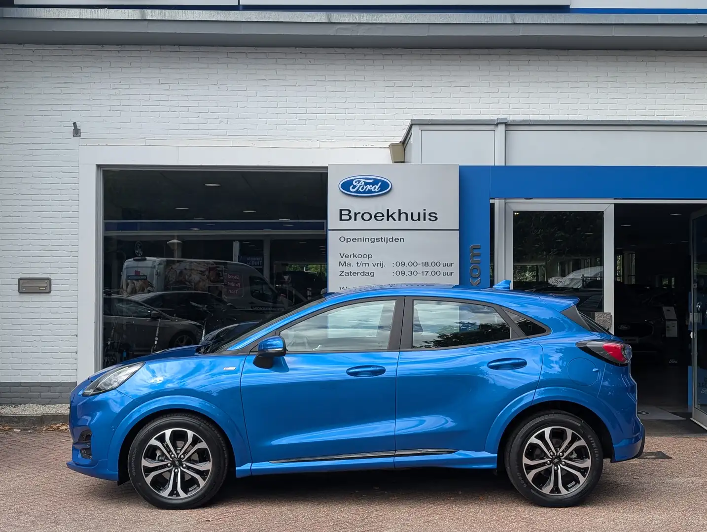 Ford Puma 1.0 EcoBoost 125pk Hybrid ST-Line | Adap. Cruise | Blauw - 2