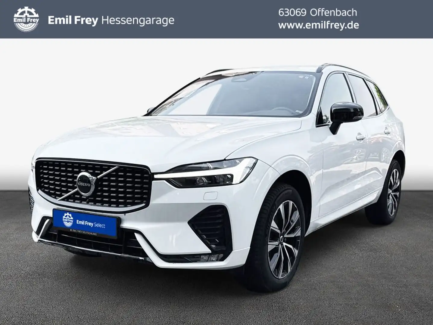 Volvo XC60 XC60 B4 AWD Plus-Dark Aut ACC BLIS AHK LEDER Weiß - 1