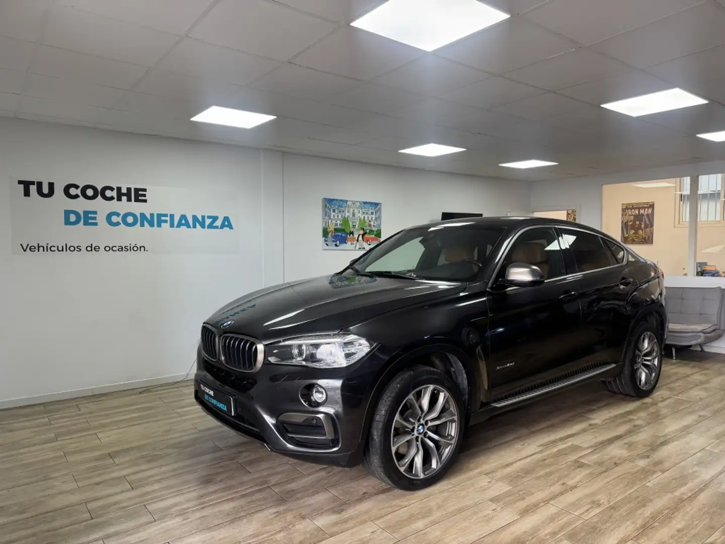 BMW X6 xDrive 40dA Noir - 1