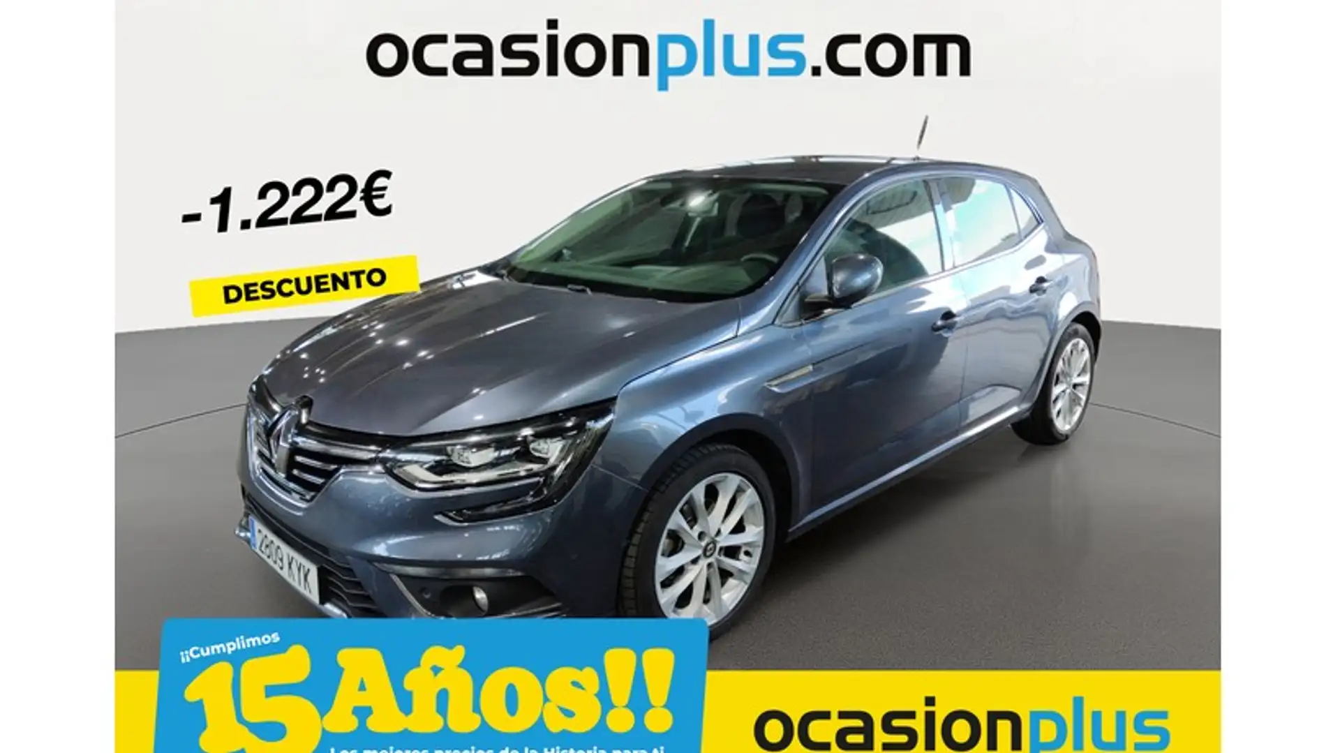 Renault Megane 1.3 TCe GPF Limited + 103kW Gris - 1