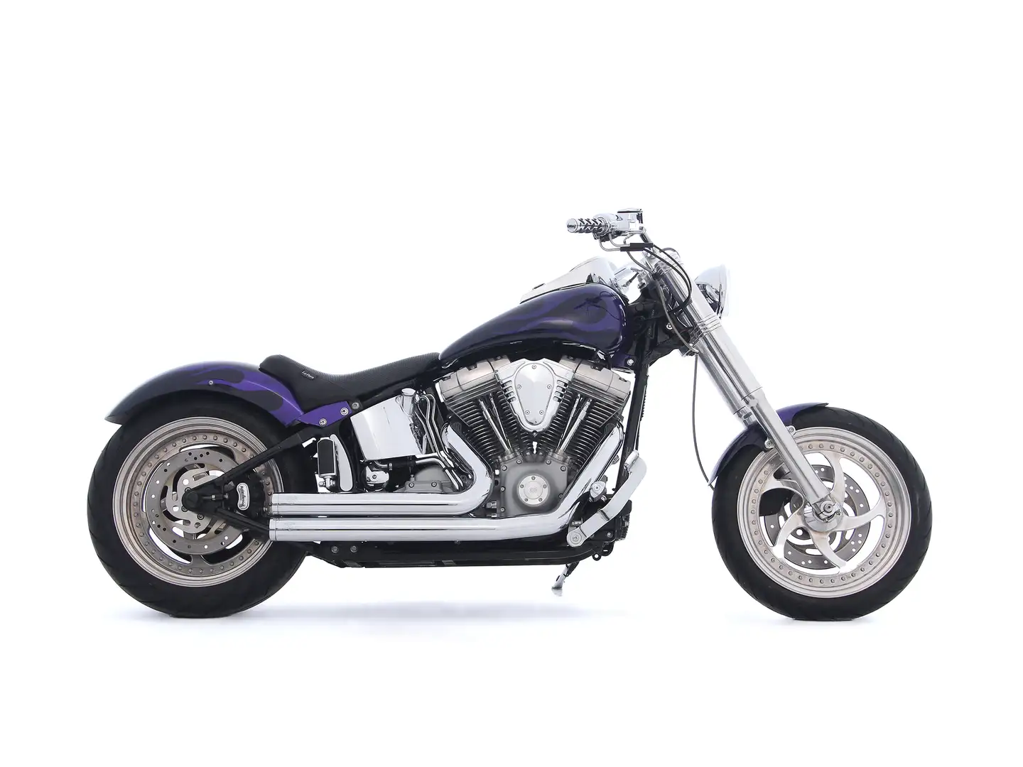 Harley-Davidson Softail FXST STANDARD CUSTOM BUILD Violett - 2