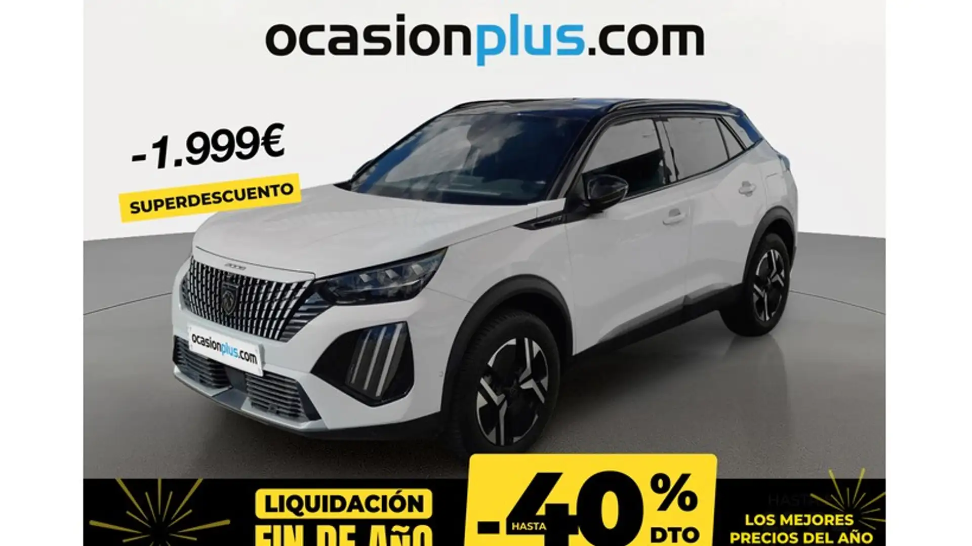 Peugeot 2008 1.2 PureTech S&S GT EAT8 130 Blanc - 1