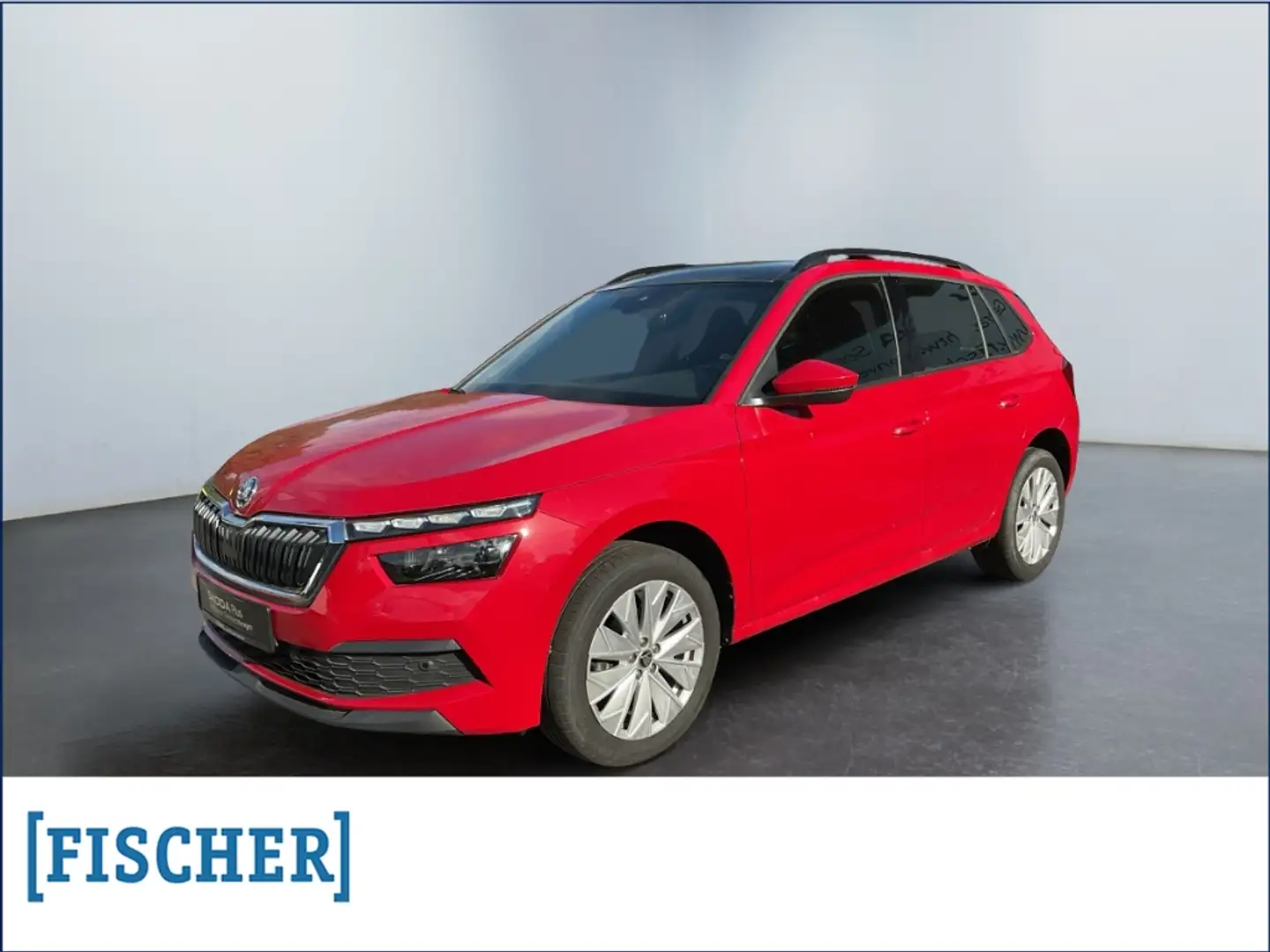 Skoda Kamiq 1.0TSI DSG Style LED Navi Panoramadach PDC vorn & Rot - 1