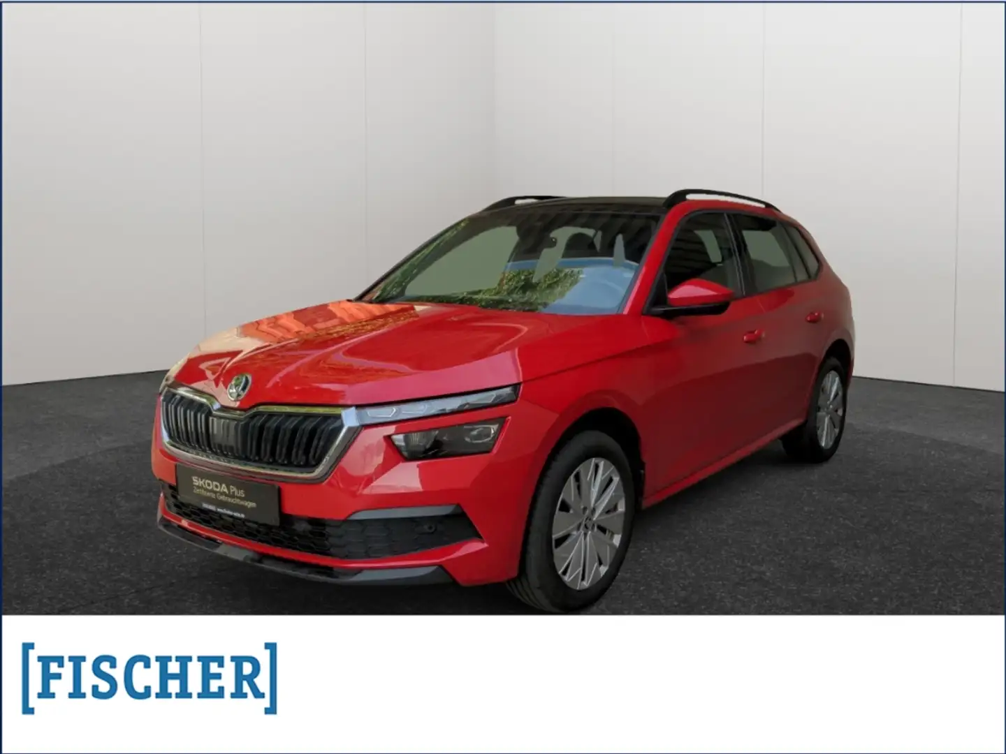 Skoda Kamiq 1.0TSI DSG Style LED Navi Panoramadach PDC vorn & Rot - 1