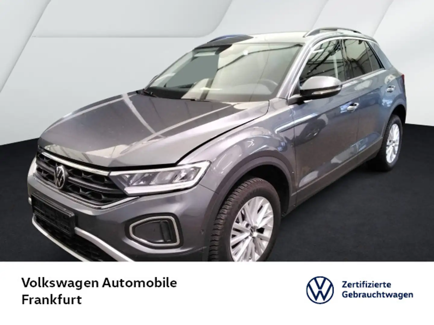 Volkswagen T-Roc 1.0 TSI Life Navi Spurhalteassistent Sitzh Grau - 1
